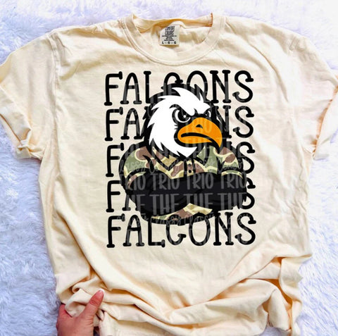 Camo Tuff Mascots