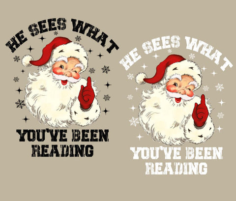 He sees what you’ve been reading