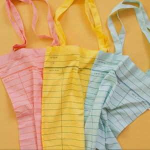 Library Card Tote