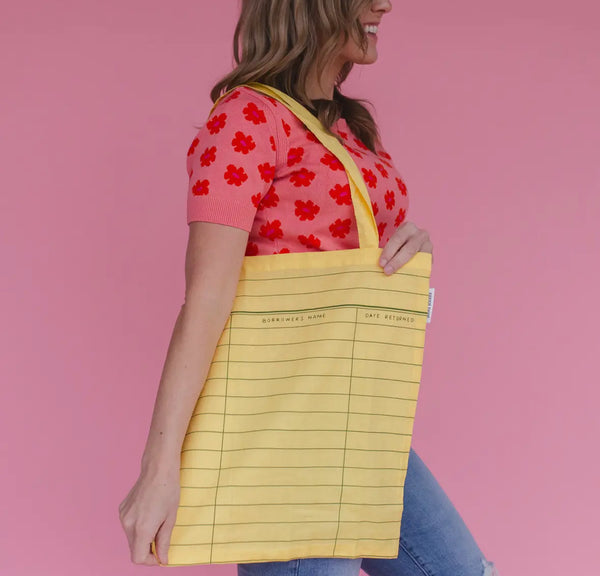 Library Card Tote