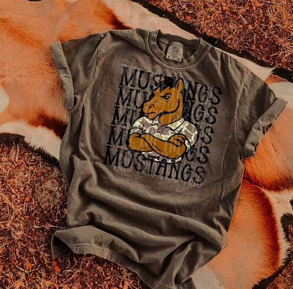 Camo Tuff Mascots
