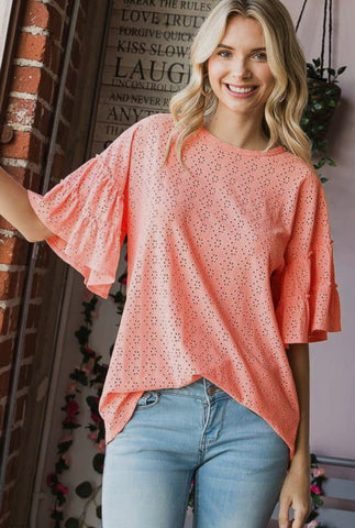 Coral Eyelet